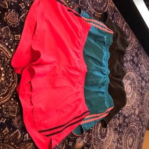 Three pairs of shorts